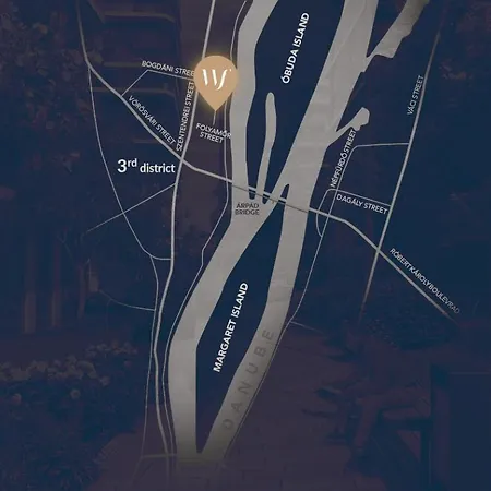 Waterfront Azure Loft With Free Parking Budapeşte