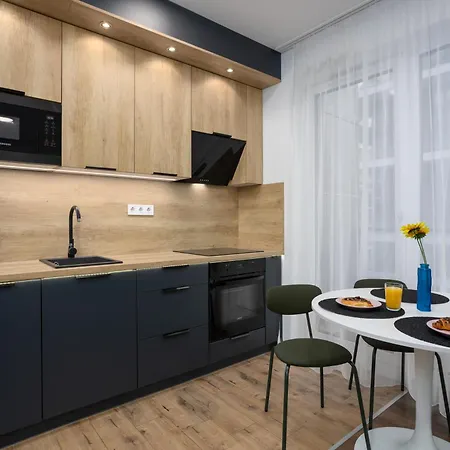 Daire Waterfront Azure Loft With Free Parking *