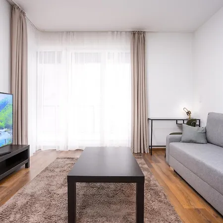 Daire Waterfront Azure Loft With Free Parking Budapeşte