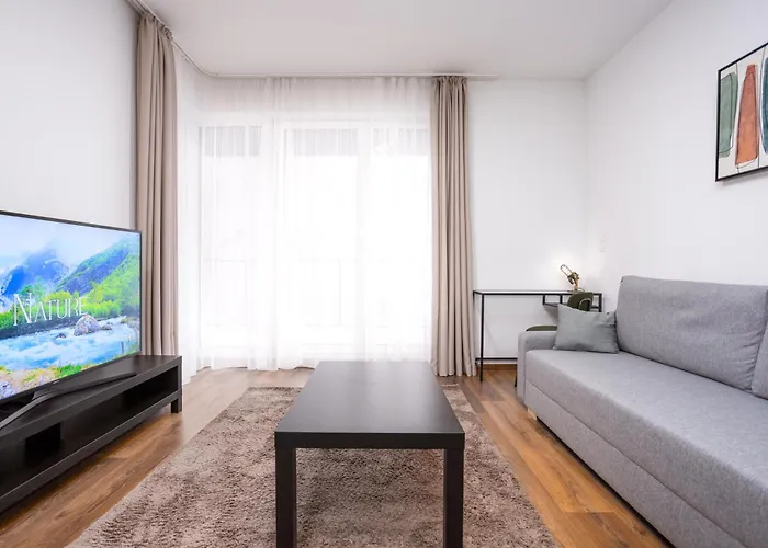 Apartament Waterfront Azure Loft With Free Parking Budapesta
